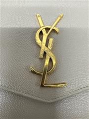 YVES SAINT LAURENT YSL CASSANDRE ENVELOPE CLUTCH